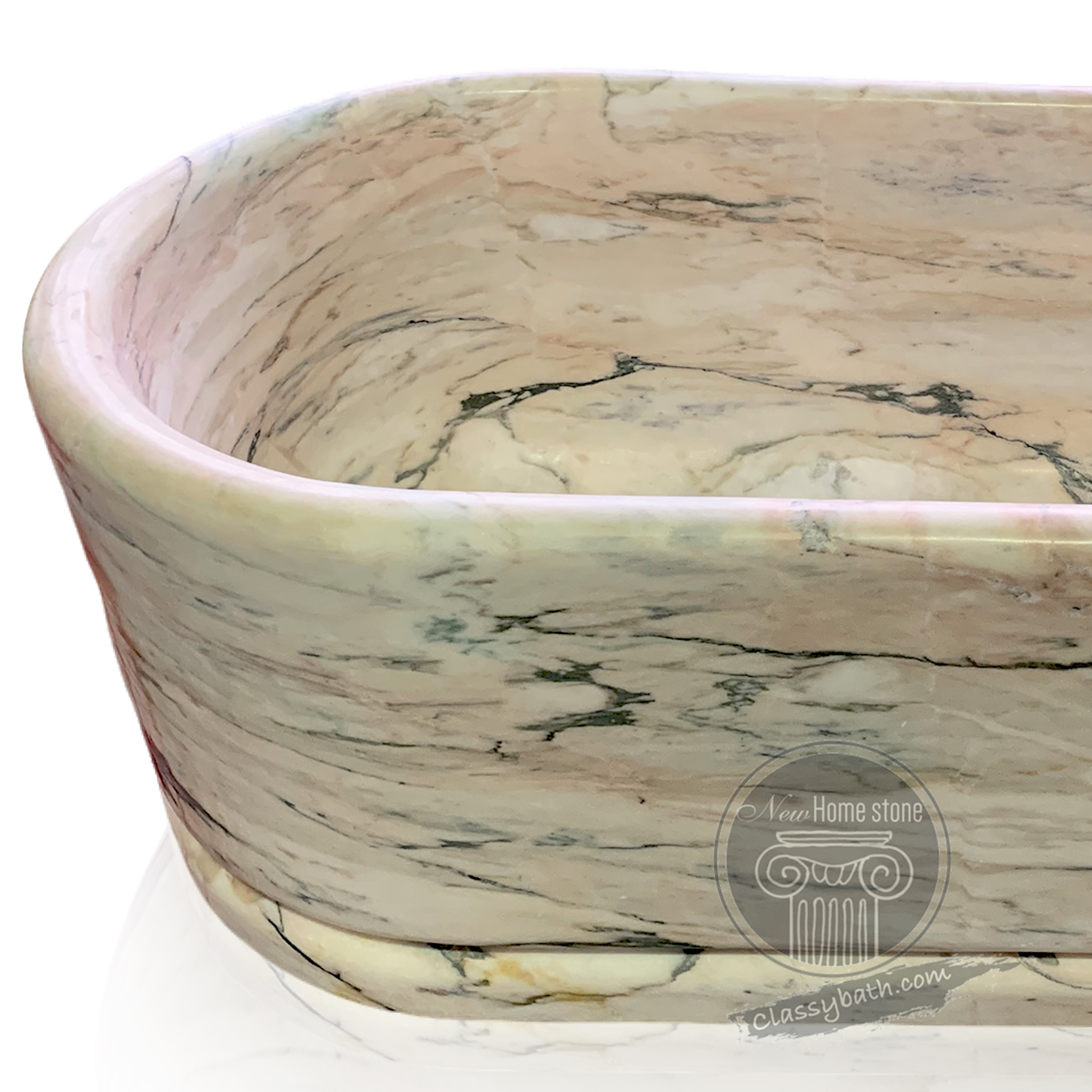 Luxury marble bathtub