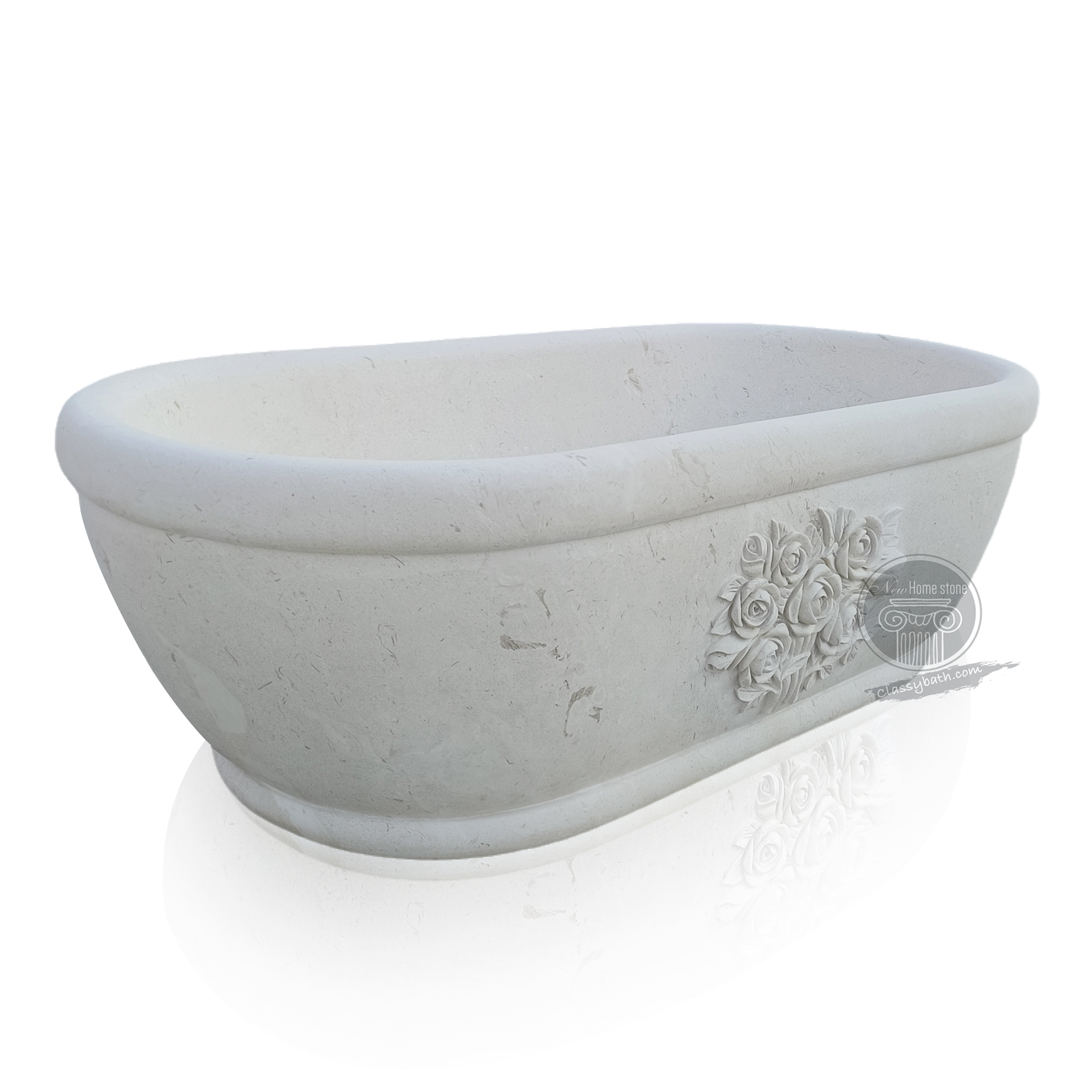 Limestone Bathtub